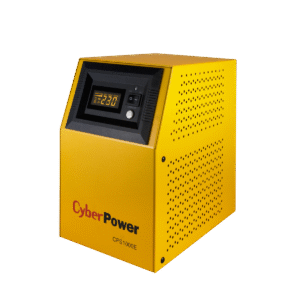 Инвертор 1000VA/700W, 140-270 Vac, 12 Vdc, 2x Schuko, AVR, синусоидален изход до 40% натоварване; работи с външни батерии; CPS1000E