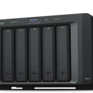 5 bay Expansion unit for Increasing Capacity of the Synology DS1817+, DS1517+, DS918+, DS718+, DS1817, DS1517, NVR1218 - DX517