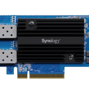 25 Gigabit dual SFP28 port PCIe 3.0 x8 adapter for Synology NAS servers, E25G30-F2